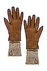 view 2 of 2 Carmel Leather Gloves in Hazel