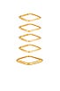 view 2 of 3 Laini Stacking Rings in Gold