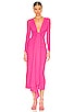 view 1 of 3 Lorena Midi Dress in Hot Pink