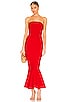 view 1 of 3 Amara Midi Dress in Red