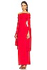 view 3 of 5 ARDEN ドレス in Red