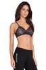 view 2 of 5 So Low Wrap Lace Bra in Black & Ballet
