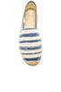 view 3 of 5 Painted Stripe Jute Espadrille in Natural Navy
