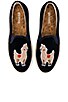 view 1 of 5 Velvet Llama Sneaker in Navy