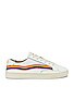 view 1 of 8 Rainbow Wave Sneaker in White