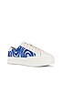 view 2 of 6 Psychedelic Spiral Ibiza Platform Sneaker in Marine Blue