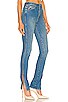 Denim Pants with Slit, view 2 of 4, click to view large image.