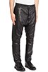 Ziggy Drop Crotch Leather Sweatpant, view 2 of 3, click to view large image.