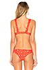 view 3 of 4 Seychelles Bikini Top in Star Red