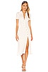 view 4 of 5 Polly Midi Dress in White