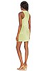 view 3 of 3 Pluto Mini Dress in Matcha Green