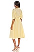 view 3 of 3 Sonnet Midi Dress in Pale Yellow