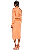 view 3 of 3 Thea Midi Dress in Peach
