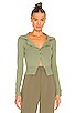 view 1 of 4 Alayna Collared Sweater in Sage Green
