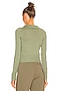 view 3 of 4 Alayna Collared Sweater in Sage Green