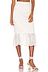view 1 of 4 Tala Midi Skirt in White