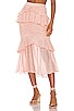 view 1 of 4 Ada Midi Skirt in Pink Blush