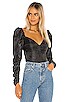 view 1 of 5 Leona Top in Navy & Black