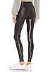 view 3 of 4 Petite Faux Leather Legging in Black