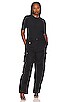 view 10 of 10 Suit Yourself Ribbed Short Sleeve Bodysuit in Very Black