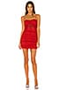 Kambella Ruched Mini Dress, view 1 of 3, click to view large image.