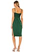 view 3 of 4 Arianne Cut Out Dress in Forest Green