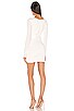 view 3 of 3 Sierah Jersey Wrap Dress in White
