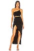 view 1 of 3 Lydia Maxi Skirt Set in Black