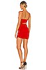 view 4 of 4 Darcey Ruched Mini Dress in Red