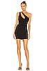 Nava Asymmetrical Mini Dress, view 1, click to view large image.