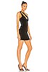 view 2 of 3 Nava Asymmetrical Mini Dress in Black