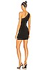 view 3 of 3 Nava Asymmetrical Mini Dress in Black