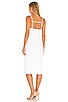 view 3 of 3 Sabrina Midi Dress in White