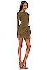 view 2 of 3 Dana Wrap Mini Dress in Green