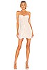 view 1 of 3 Kendall Lace Mini Dress in White