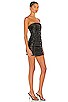 view 2 of 3 Lily Ruched Mini Dress in Black