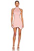Tegan Wrap Mini Dress, view 1 of 3, click to view large image.