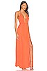 view 2 of 3 Arina Maxi Dress in Bright Orange