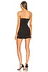 view 3 of 3 Syrus Slit Mini Dress in Black