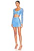 view 1 of 4 Gianna Skirt Set in Blue