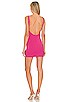 view 3 of 3 Kourtney Backless Mini Dress in Pink