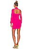 view 4 of 4 ROBE CATEY in Fuchsia
