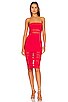 view 1 of 3 ROBE MAGDALENA in Red