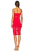 view 3 of 3 Magdalena Tube Mesh Dress in Red
