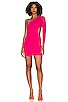 view 1 of 4 Katia Cut Out Dress in Hot Pink