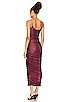 view 3 of 3 Shelley Maxi Dress in Wine Red