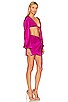 view 2 of 3 Rissa Wrap Skirt Set in Magenta