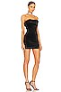 view 2 of 3 Symone Feather Mini Dress in Black