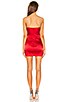 view 3 of 4 Tijana Rhinestone Strap Dress in Red