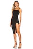 view 2 of 3 Candace Slit Midi Dress in Black